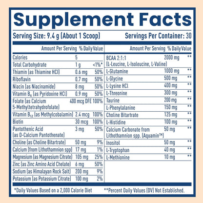 NativePath Hydrate Electrolyte Powder, Tangerine, 30 Servings | 14 Vitamins & Minerals, 9 Aminos & 2000mg BCAAs, Zero Sugar, Supports Hydration & Recovery, Stevia, Keto