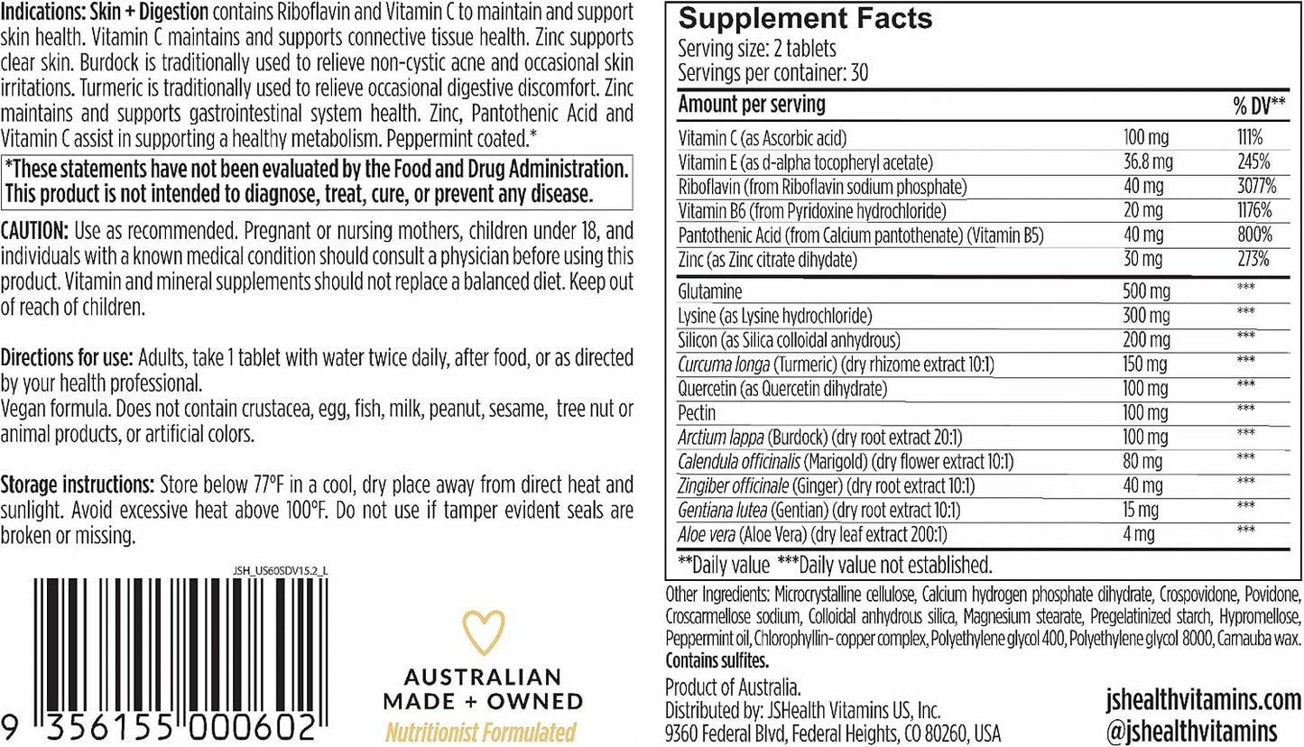 JSHealth Vitamins Signature Bundle | Includes Hair + Energy, Detox + Debloat, and Skin + Digestion Supplements