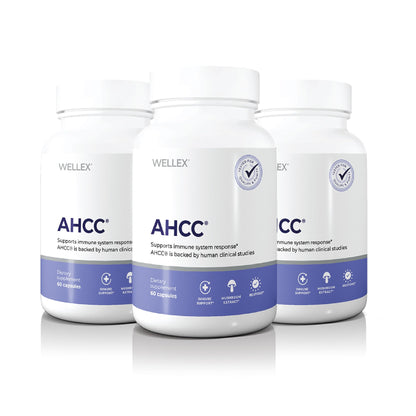 AHCC Supplement - Maximum Strength - Natural Immune Support Extract - Maintains Natural Killer Cell Activity - 20+ Human Research Studies - 60 Veggie Capsules (1 Pack) - PrimeBioHealth - canada supplements