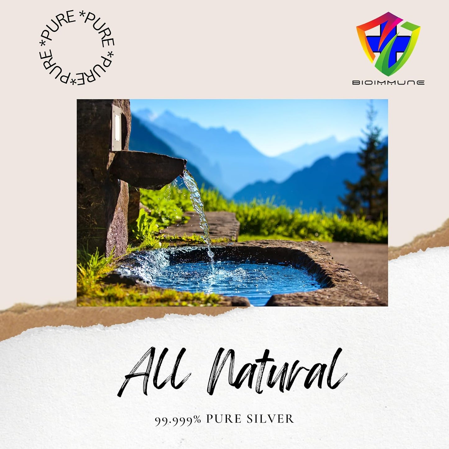 BIOIMMUNE Colloidal Silver Hydrosol Immune Support. Highest Bio-Availability. Clean, Pure & Safe – 99.999% Pure Silver. 3rd Party Verified, Made in USA. Will Remove Unwanted Tiny Visitors - PrimeBioHealth - canada supplements