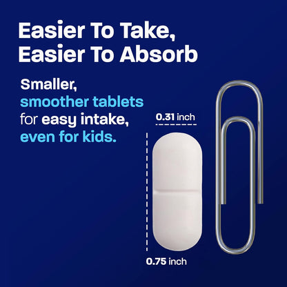 BONE SCIENCE Primeheight Bone & Growth Support with Calcium, Vitamin D3, K2, Magnesium, Zinc - Nutrient-Based Vegan Immune Formula, Non-GMO, 120 Tablets - PrimeBioHealth - canada supplements