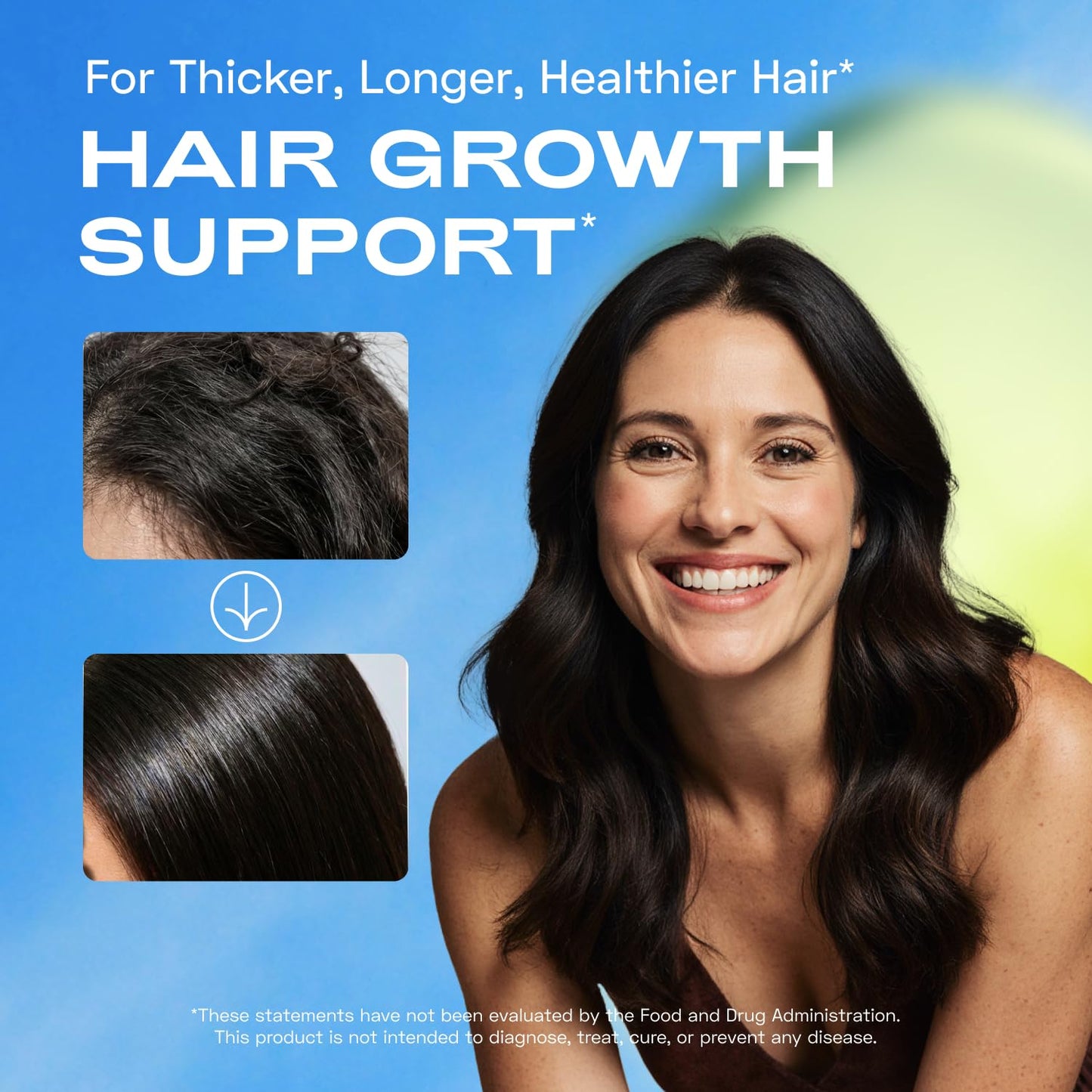 Cata-Kor Hair Skin and Nails Vitamins for Women – Biotin Collagen Hair Supplement | Hyaluronic Acid | Calcium AKG | MSM | Vitamin D3 K2 & C – Hair Growth Vitamins – 30 Day Supply (1 Pack) - PrimeBioHealth - canada supplements