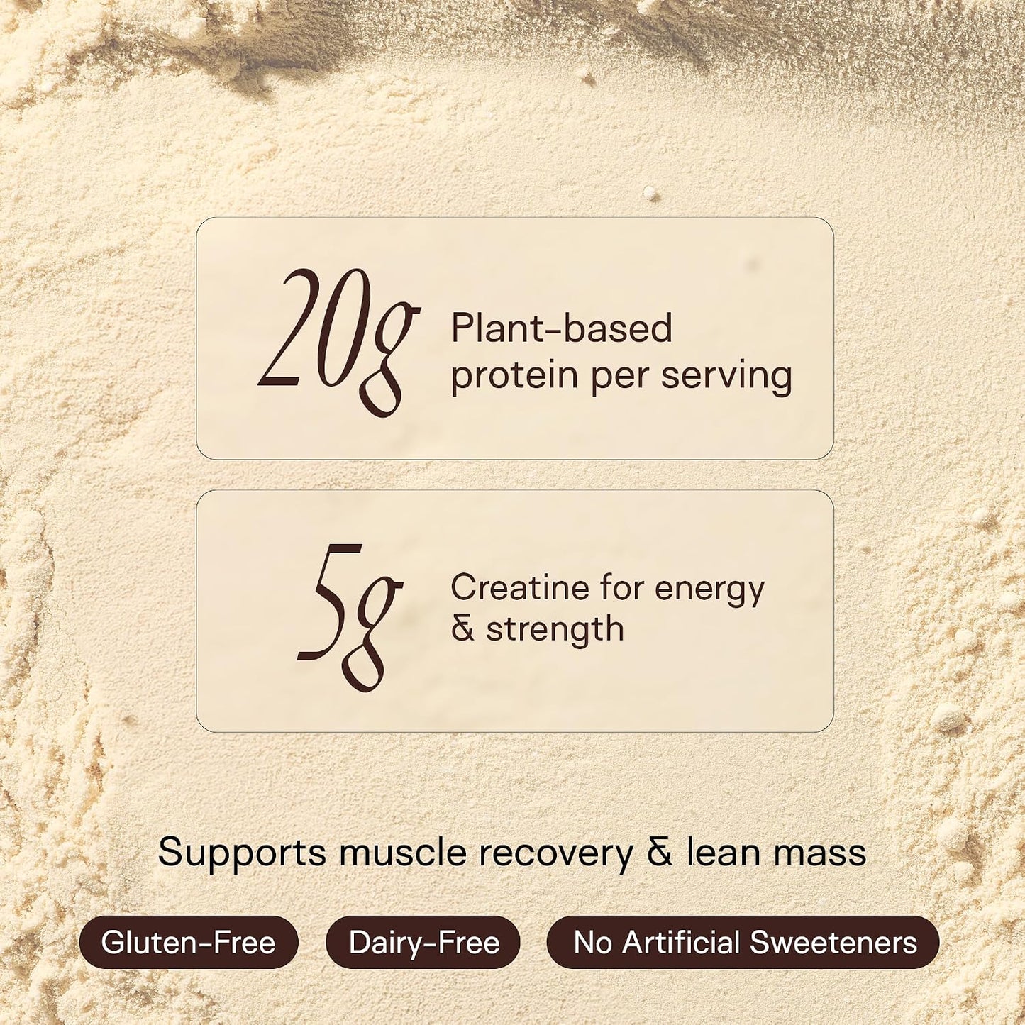 Happy Aging Vegan Protein Powder for Women, 20g Organic Pea & Pumpkin Seed Protein, 5g Creatine for Women, Monk Fruit Sweetened, Organic Cocoa & Chia, Vegan Plant Based Protein - PrimeBioHealth - canada supplements