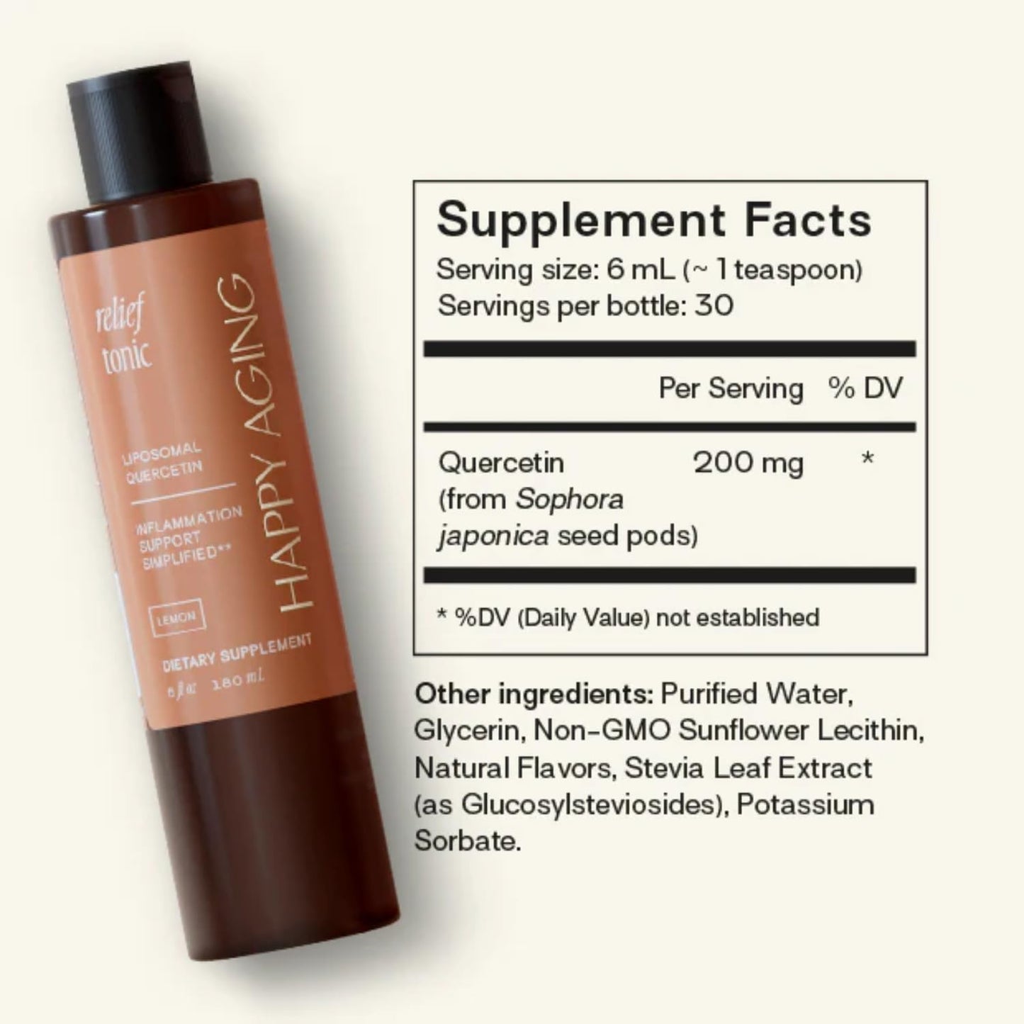 Happy Aging Vitality Trio – Longevity Shot + Calm Tonic + Relief Tonic | Energy, Recovery & Immune Support | NAD+ + Magnesium + Quercetin | 3 Units - PrimeBioHealth - canada supplements