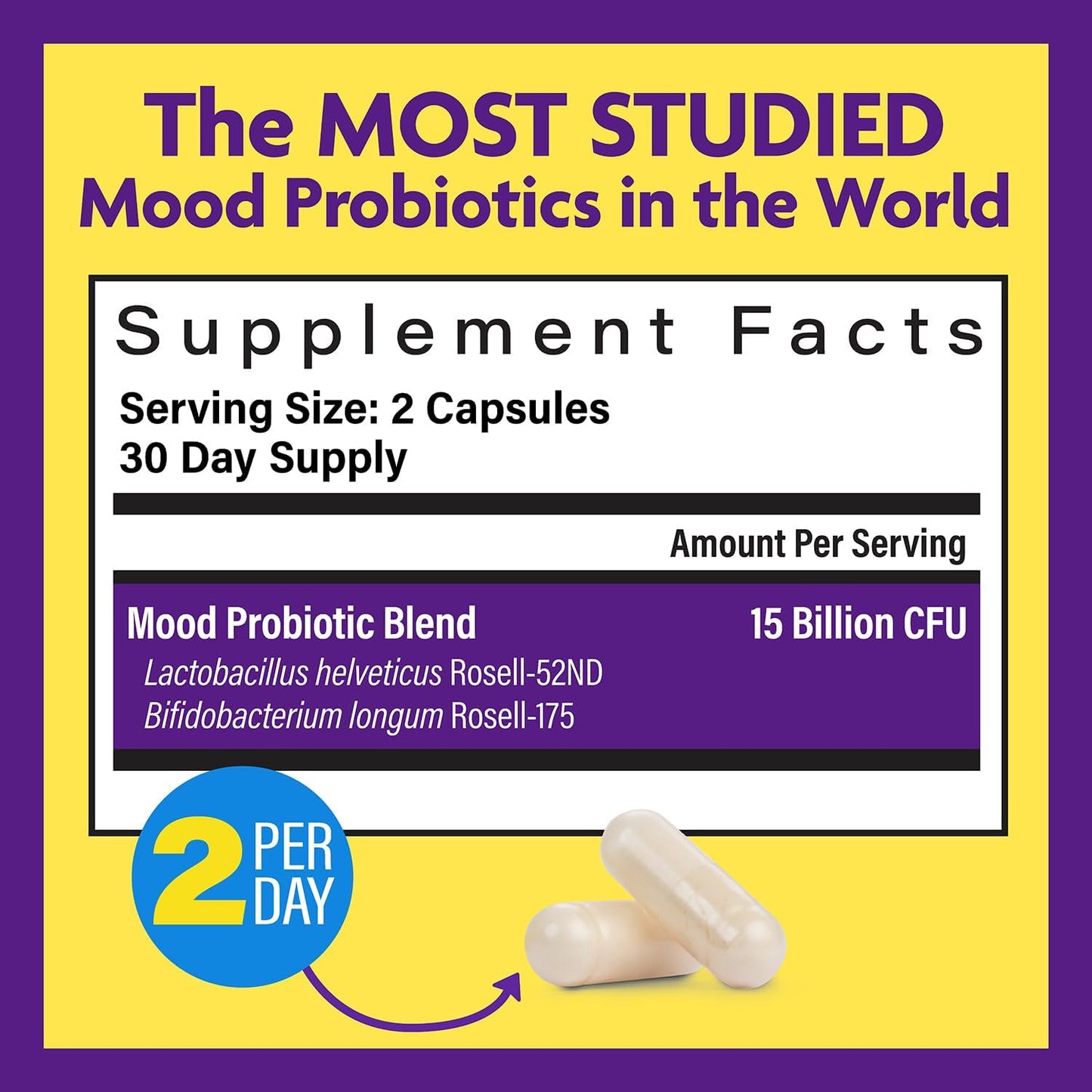 InnovixLabs Choline & Mood Probiotic Bundle Choline Bitartrate 550mg (100 Capsules) Mood Probiotic (60 Capsules). Supports Memory, Mood, Brain Health & Boost Cognitive.* - PrimeBioHealth - canada supplements