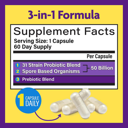 InnovixLabs Choline & Multi Probiotic Bundle Choline Bitartrate 550mg (100 Capsules) Multi Strain Probiotics (60 Capsules). Supports Memory, Mood, Brain Health & Boost Cognitive.* - PrimeBioHealth - canada supplements