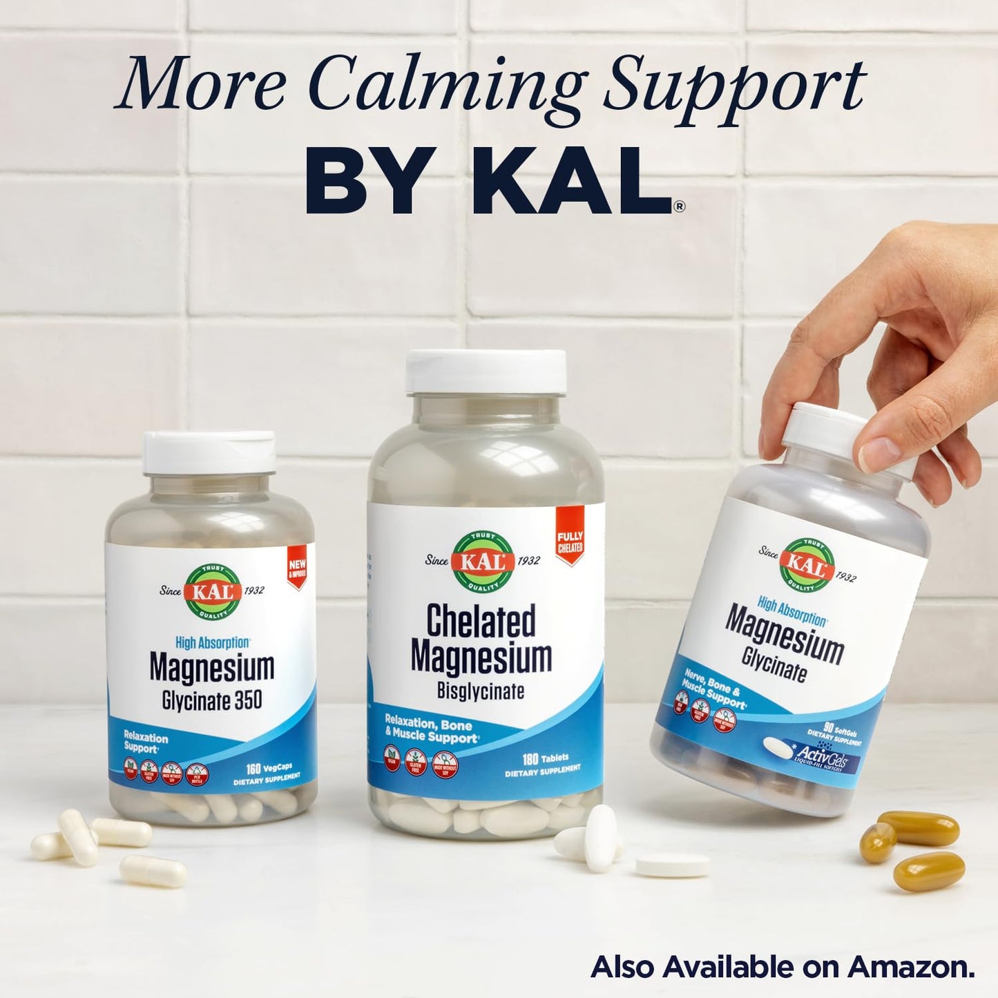 KAL Calcium Citrate 1000mg, Calcium Supplements for Women and Men, Bone Health, Teeth, Nervous, Muscular & Cardiovascular System Support, Gluten Free and Lab Verified, 60 Servings, 180 Tablets - PrimeBioHealth - canada supplements