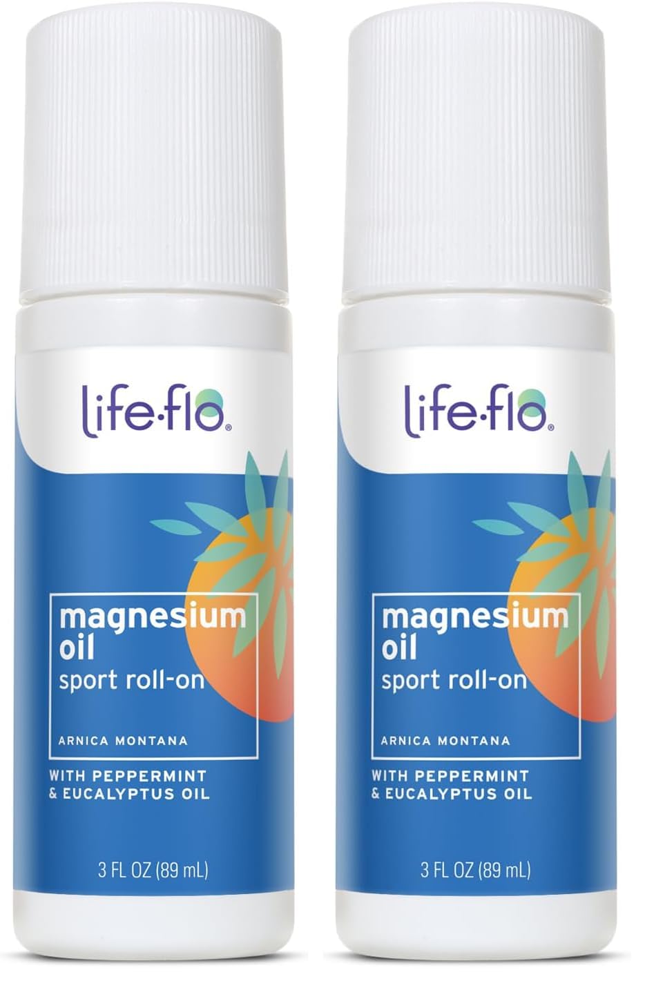 LIFE-FLO Magnesium Oil for Feet and Body - Topical Magnesium Spray Soothes Muscles, Joints When Massaged Into the Skin - Doubles as a Deodorant Spray or Bath Oil, Hypoallergenic, 8 Fl Oz - PrimeBioHealth - canada supplements