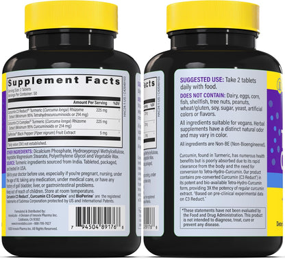 Magnesium & Curcumin Bundle: InnovixLabs Advanced Magnesium (150 Time-Release Capsules) InnovixLabs Turmeric Curcumin (100 Time-Release Tablets). Promotes Relaxation, Bones, Muscle and Immune Health.* - PrimeBioHealth - canada supplements