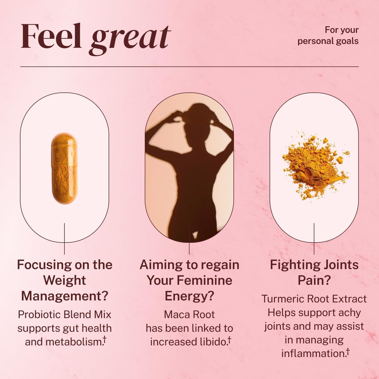 Menopause Relief - Probiotics for Women, 68.2 Billion CFU, Turmeric, Maca & Black Cohosh - Supports Gut Health, Hormone Balance, Weight Management, Joint Health, Hot Flash Support,90 Capsules - PrimeBioHealth - canada supplements