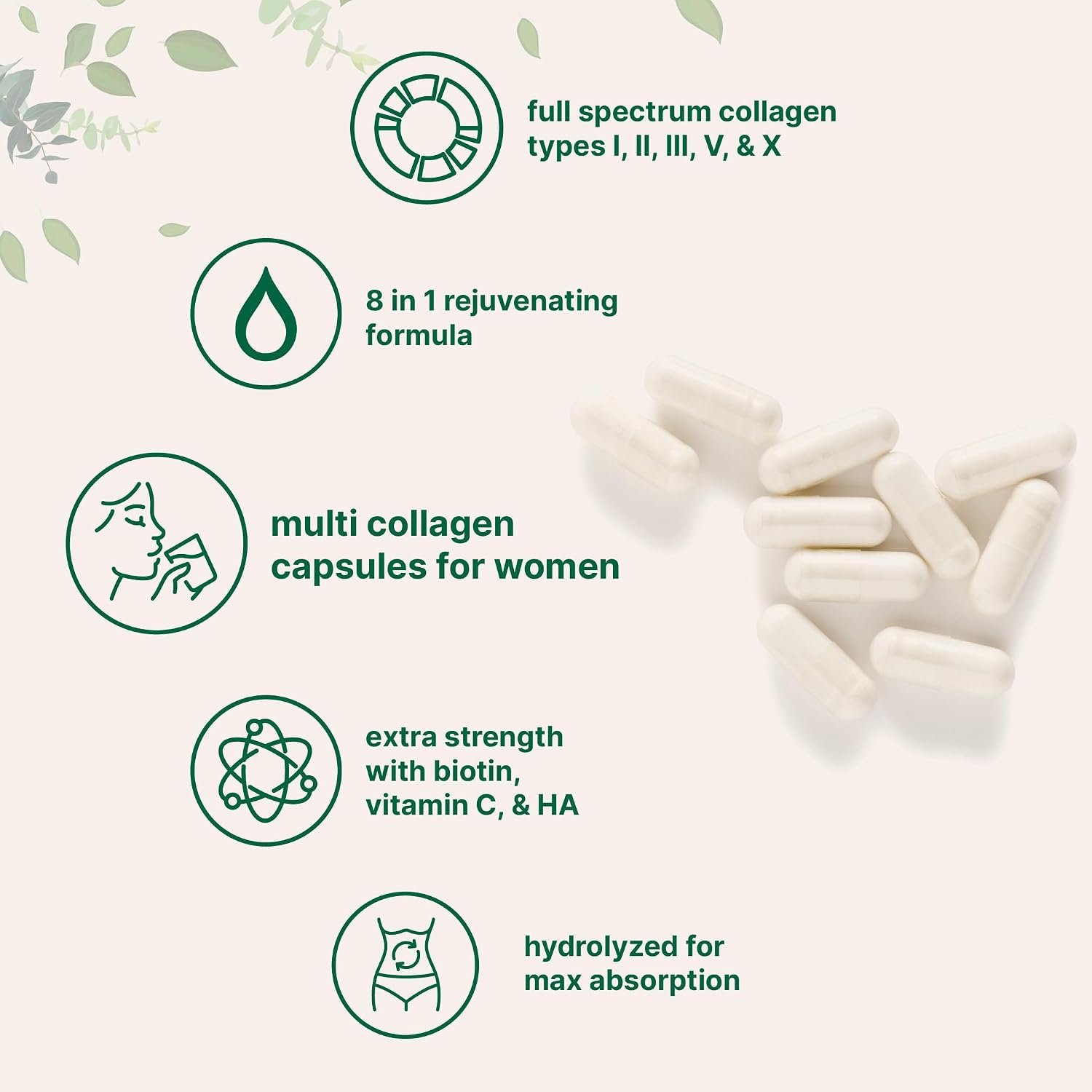 Micro Ingredients Multi Collagen Complex & Vegan Omega 3 Algae Oil Supplement Bundle 2 Pack | Grass-Fed Collagen Peptides | Omega-3 Full Spectrum Alternative to Fish Oil - PrimeBioHealth - canada supplements