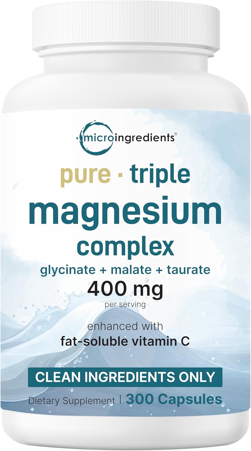Micro Ingredients Oil of Oregano Softgels & Pure Triple Magnesium Complex 400mg Capsules | 2 Pack Bundle | 4X Strength Thymoquinone with Black Seed | Glycinate, Malate, & Taurate Forms - PrimeBioHealth - canada supplements