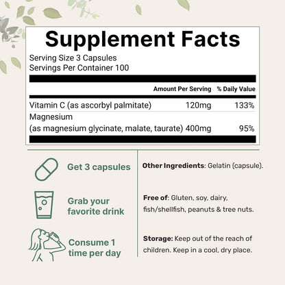 Micro Ingredients Oil of Oregano Softgels & Pure Triple Magnesium Complex 400mg Capsules | 2 Pack Bundle | 4X Strength Thymoquinone with Black Seed | Glycinate, Malate, & Taurate Forms - PrimeBioHealth - canada supplements