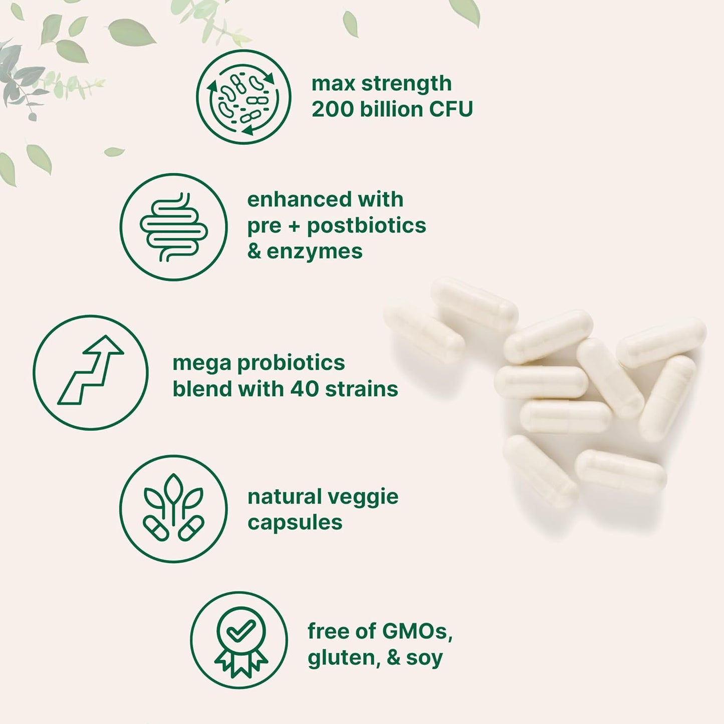 Micro Ingredients Omega-3 Fish Oil 4,200mg Softgels & Mega Probiotics 200 Billion CFU Veggie Capsules | 2 Pack Bundle | Wild-Caught, Burpless, Lemon Flavor | 40 Strains + Inulin, Acacia, & Bromelai - PrimeBioHealth - canada supplements