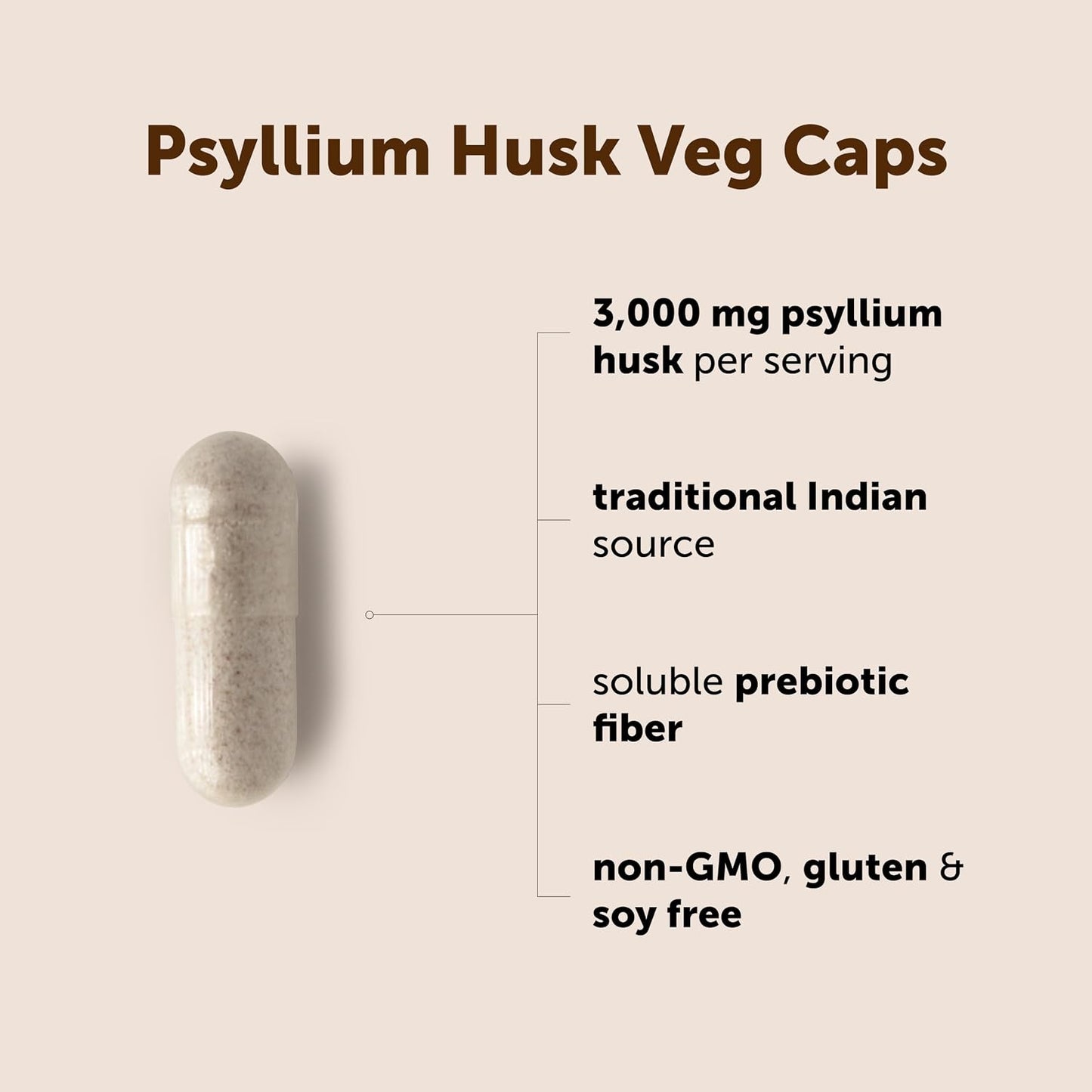 Micro Ingredients Psyllium Husk Capsules 3000mg Per Serving, 500 Veg Caps | Soluble Prebiotic Fiber Supplement for Women & Men | Daily Psyllium Husk Fiber Pills | 83 Servings | Non-GMO, Gluten Free - PrimeBioHealth - canada supplements