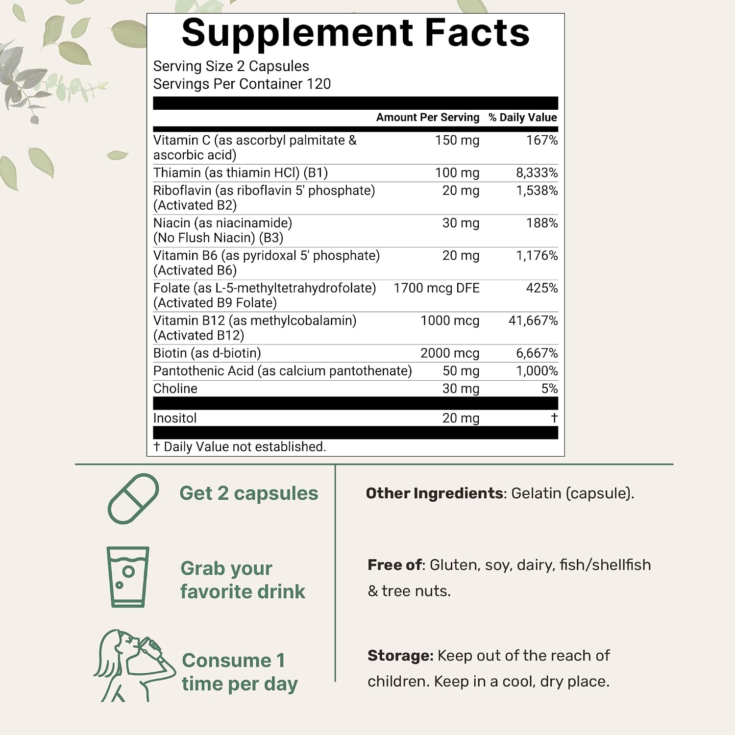 Micro Ingredients Pure Methylated B Complex & Pure Triple Magnesium 400mg Capsules | 2 Pack Bundle | Glycinate, Malate, B12, Thiamin, Fat Soluble Vitamin C, & More | Clean Ingredients Without Fillers - PrimeBioHealth - canada supplements