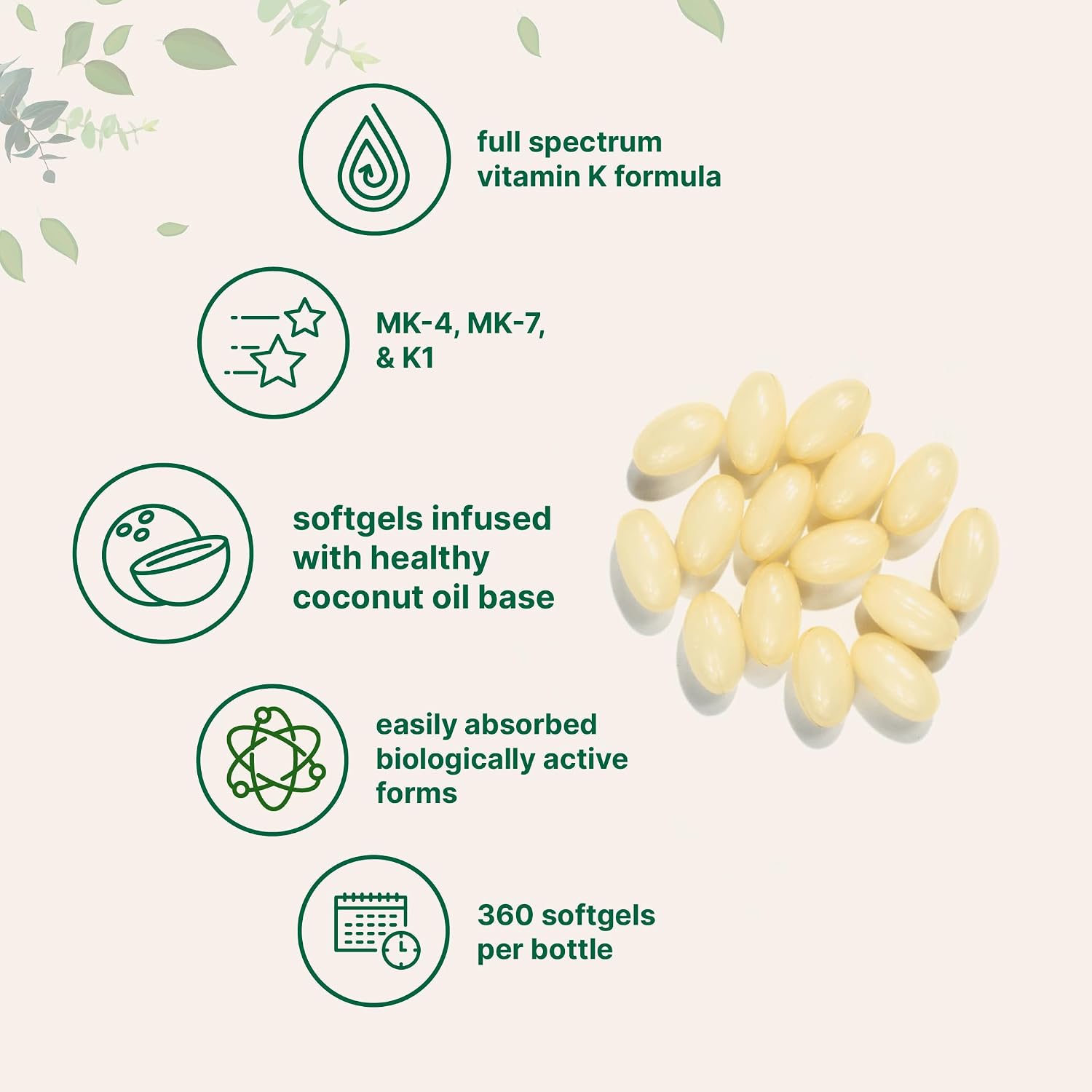 Micro Ingredients Super Vitamin K Complex (K2 MK7 + MK4 & K1) & Vitamin D3 5,000 IU Bundle Pack | Easily Absorbed K Vitamins, Active Menaquinone Complex | Vitamin D as Cholecalciferol - PrimeBioHealth - canada supplements