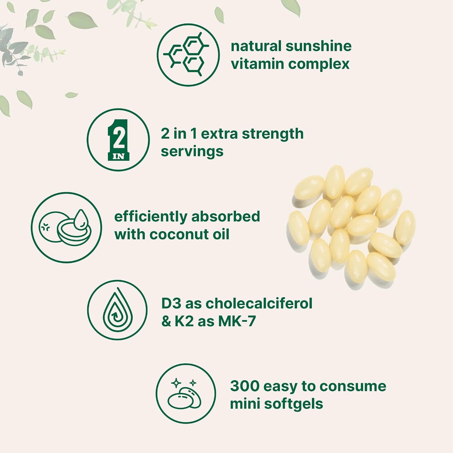 Micro Ingredients Vitamin D3 10,000iu + K2 200mcg Softgels & Pure Triple Magnesium Complex 400mg Capsules | 2 Pack Bundle | Essential D & K Sunshine Vitamins | Glycinate, Malate, & Taurate Forms - PrimeBioHealth - canada supplements