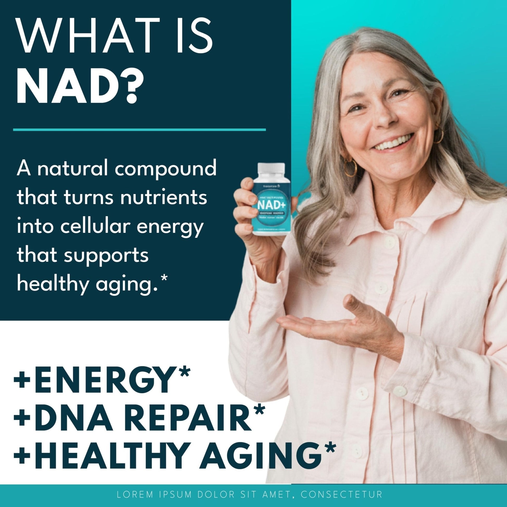 NAD+ Supplement Liposomal + Resveratrol for Women & Men, Astaxanthin, CoQ10, Alpha Lipoic Acid, Green Tea - 120 Count - PrimeBioHealth - canada supplements