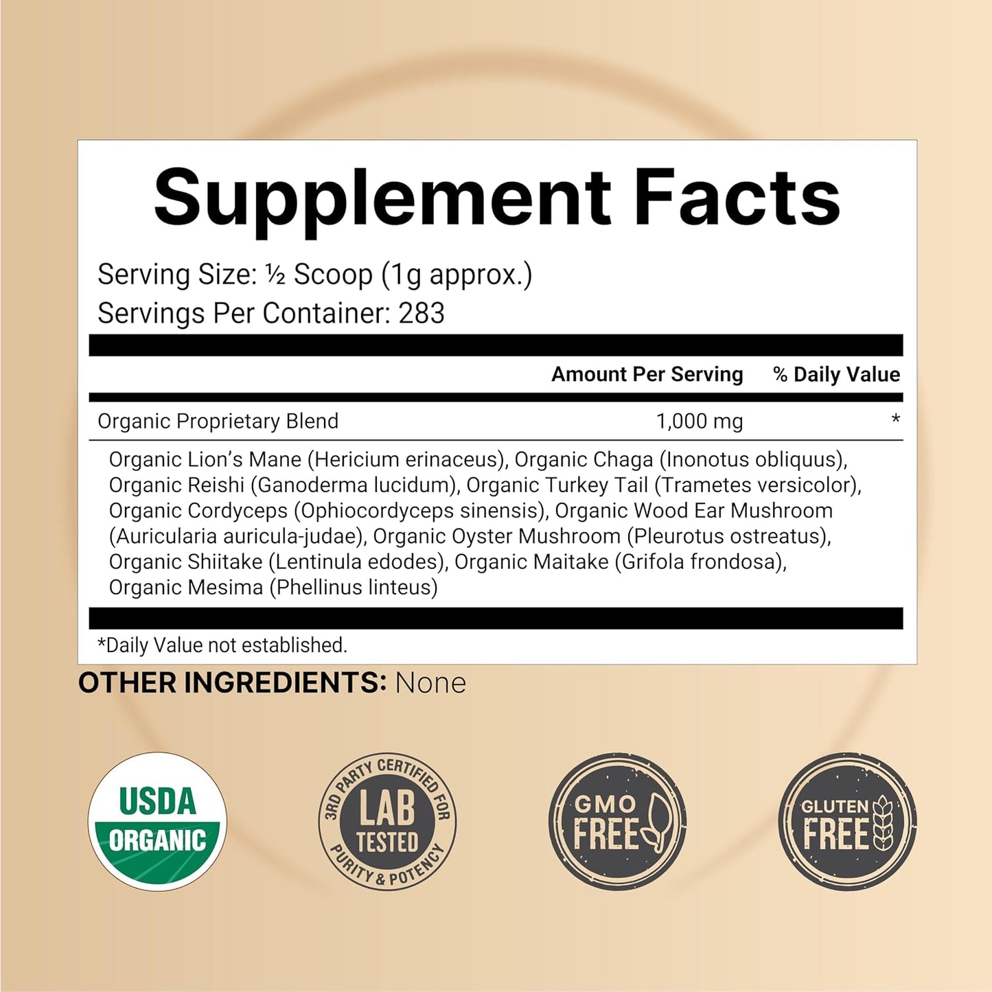 NatureBell Magnesium Glycinate Capsules 500mg & Myco Guardians 10 in 1 Mushroom Powder 10oz Bundle Pack | Chelated & Purified Mineral | Immune Booster & Brain Health Support - PrimeBioHealth - canada supplements