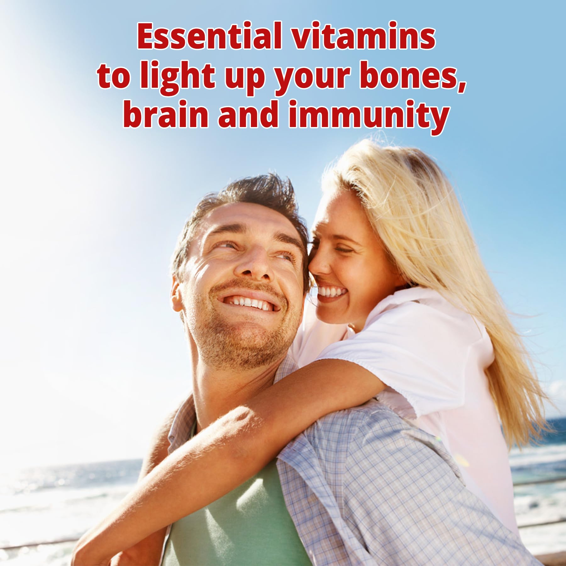 NEVISS 2Pack Vegan Vitamin D3 + Vitamin B12 Gummies, High Potency D3 5000IU & 1000 mcg Methylated B12, Vitamin D3 and B12 for Adults, Support Bone Health, Immune & Energy Supplement, 120 Count - PrimeBioHealth - canada supplements