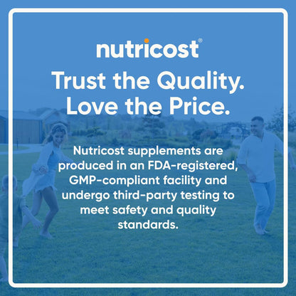 Nutricost Vitamin D3 + K2 (5000 IU D3 / 100mcg MK7), 120 Softgels – Gluten-Free & Non-GMO - PrimeBioHealth - canada supplements