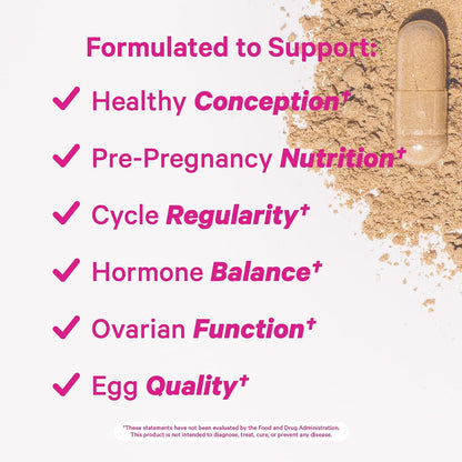 Pink Stork Fertility Bundle for Women – Conception Tea + Prenatal Vitamin Support with Inositol, Vitex, Folate & Ashwagandha – Supports Hormone Balance, Cycle Health & Preconception Wellness - PrimeBioHealth - canada supplements