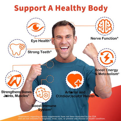 Sugar-Free ADK+Vitamin B12 Gummies - Vitamin D3 K2 10,000IU/ 5000IU, B12 5000mcg 2500mcg, K2 (MK-7) 240mcg, Multivitamin Adults-Vitamin A,Vegan Vitamin D,Methyl B12,C,Zinc-Eye,Bone,Energy,Nerve,Immune - PrimeBioHealth - canada supplements