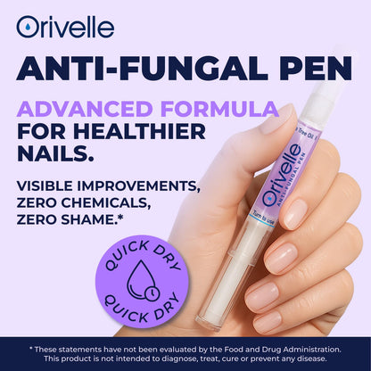 Toenail Care Pen - Extra Strength Toe Nail Remedy - Professional Nail Solution for Fingernail with Tea Tree Oil (Pack of 4) - PrimeBioHealth - canada supplements