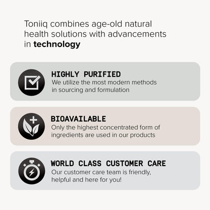 Toniiq Ultra High Purity Resveratrol Capsules - 98% Trans-Resveratrol - Highly Purified and Bioavailable - 180 Caps Reservatrol Supplement - PrimeBioHealth - canada supplements