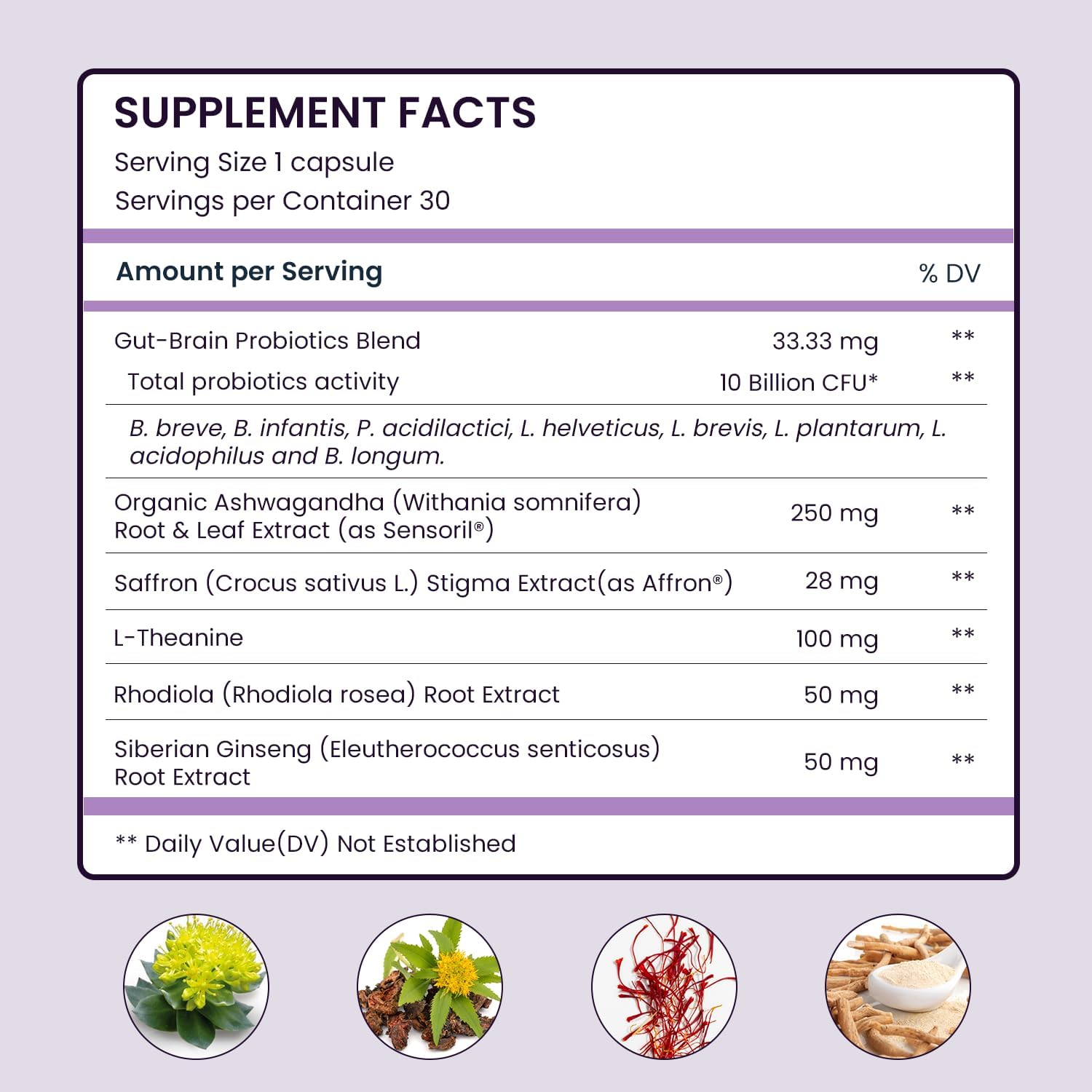 UpNourish Organic Ashwagandha Saffron Supplements with Probiotics - Stress Relief, Mood Enhancer, Calm Happy Pills Support Fatigue Focus Clarity with L-Theanine, Rhodiola, 30 Vegan Capsules - PrimeBioHealth - canada supplements