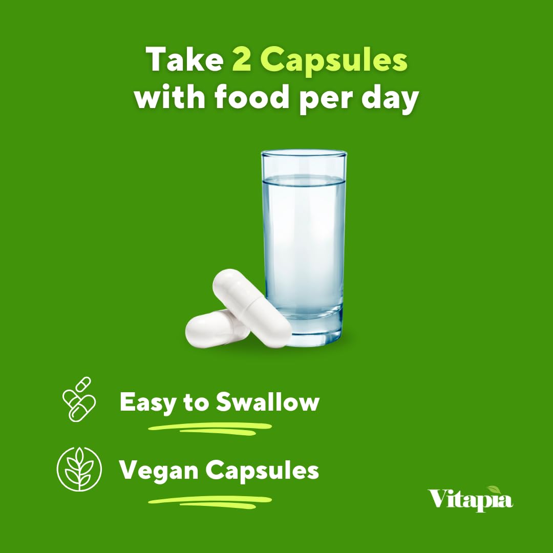 Vitapia Nopal Cactus Extract for Antioxidant, Skin, Metabolism, Wellness, Heart Health Support - 120 Veggie Capsules - Non GMO, Gluten Free Supplement - PrimeBioHealth - canada supplements