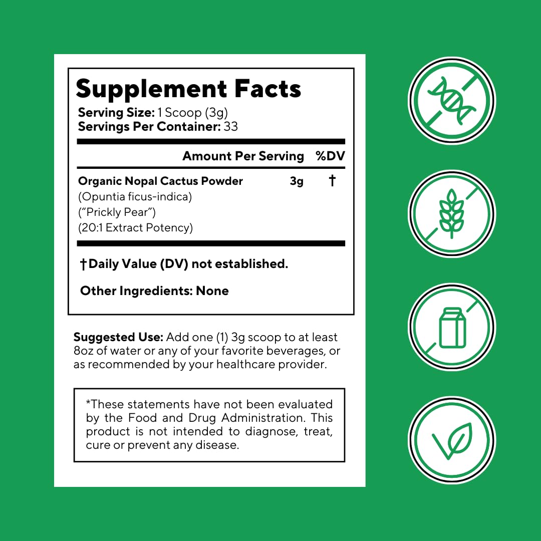 Vitapia Nopal Cactus Extract for Antioxidant, Skin, Metabolism, Wellness, Heart Health Support - 120 Veggie Capsules - Non GMO, Gluten Free Supplement - PrimeBioHealth - canada supplements
