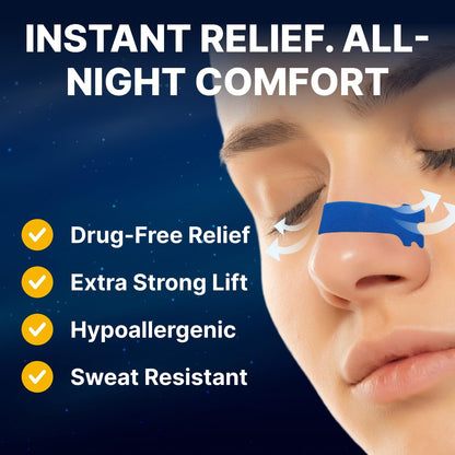 Wellamoon Sleep & Nasal Strip Bundle — Night-time Patch + Nasal Breathing Strips for Better Rest & Comfort - PrimeBioHealth - canada supplements