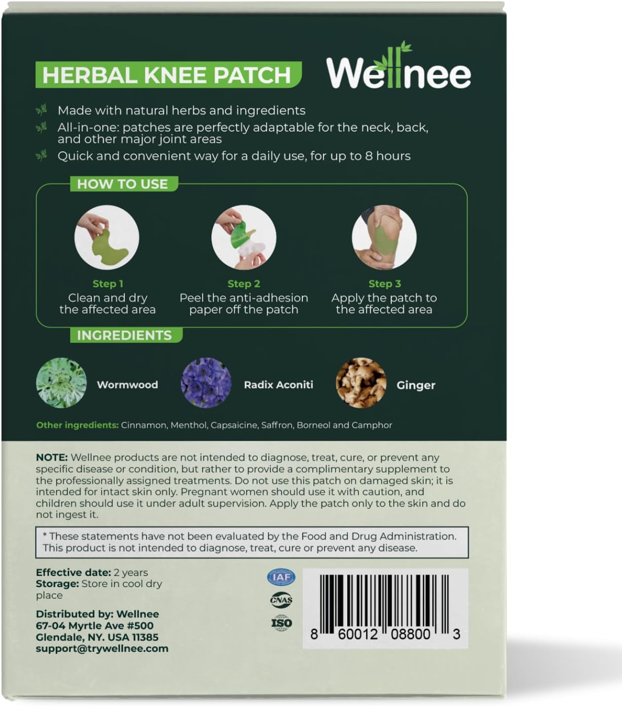 Wellnee & Wellamoon Wellness Pack: Herbal Knee Comfort Patches (10 Count) & Natural Sleep Support Patches (28 Count) – Joint & Muscle Comfort with Plant-Based Sleep Aid - PrimeBioHealth - canada supplements