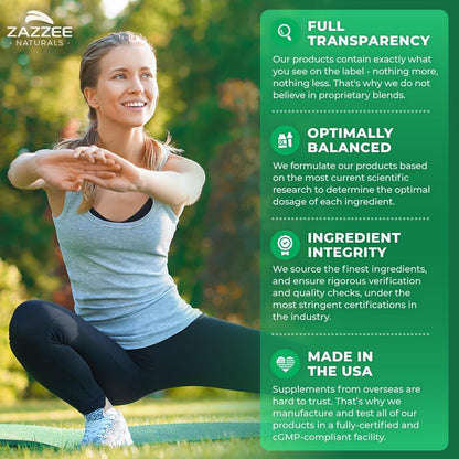 Zazzee USDA Organic Stinging Nettle Leaf 20:1 Extract, 120 Vegan Capsules, 4 Month Supply, Urtica Dioica, Respiratory, Immune & Seasonal Wellness Support, Organic Herbal Supplement, Made in the USA - PrimeBioHealth - canada supplements